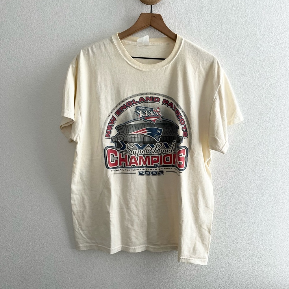 Vintage Patriots 2002 Super Bowl Shirt